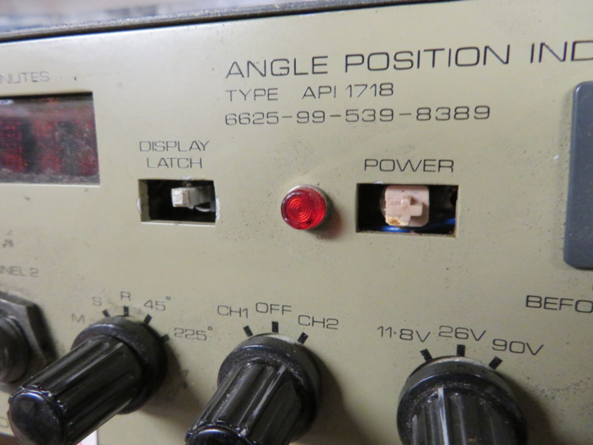 Memory Devices API 1718 Angle Position Indicator - (Damage to buttons as seen in pictures) - Image 2 of 4