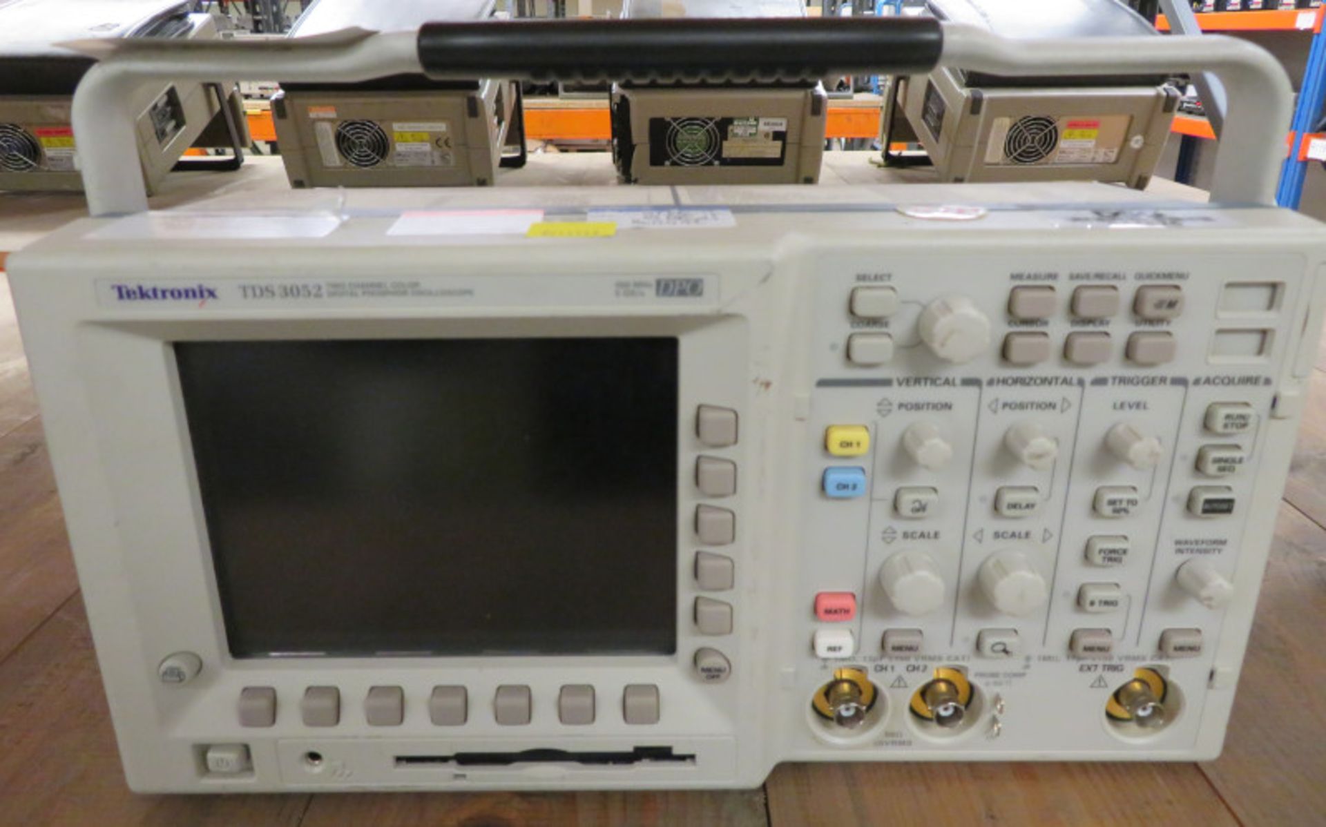 Tektronix TDS 3052 Two Channel Color Digital Phosphor Oscilloscope - 500MHz - 5GS/s