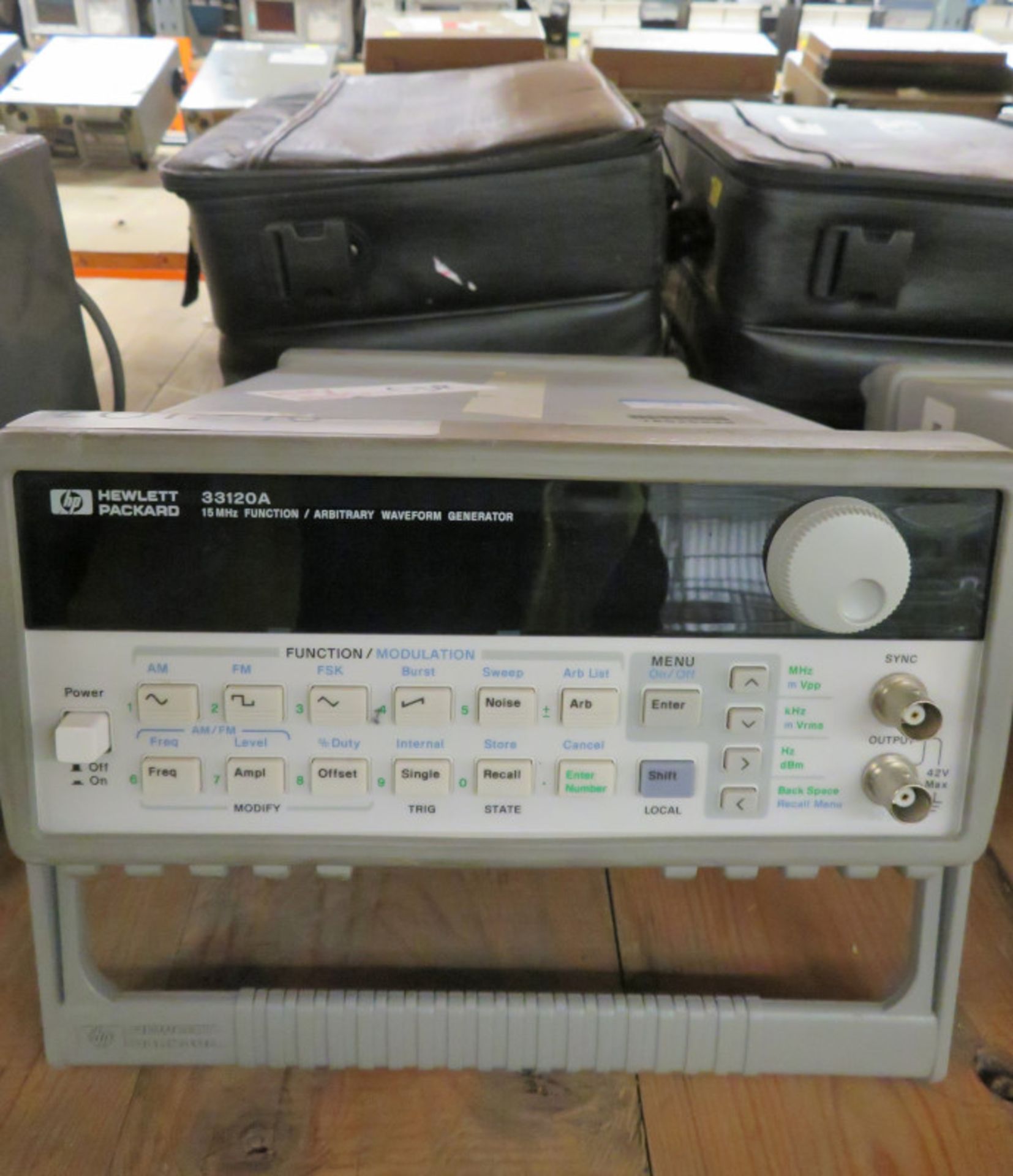 HP 33120A 15MHz Function/Arbitrary Waveform Generator