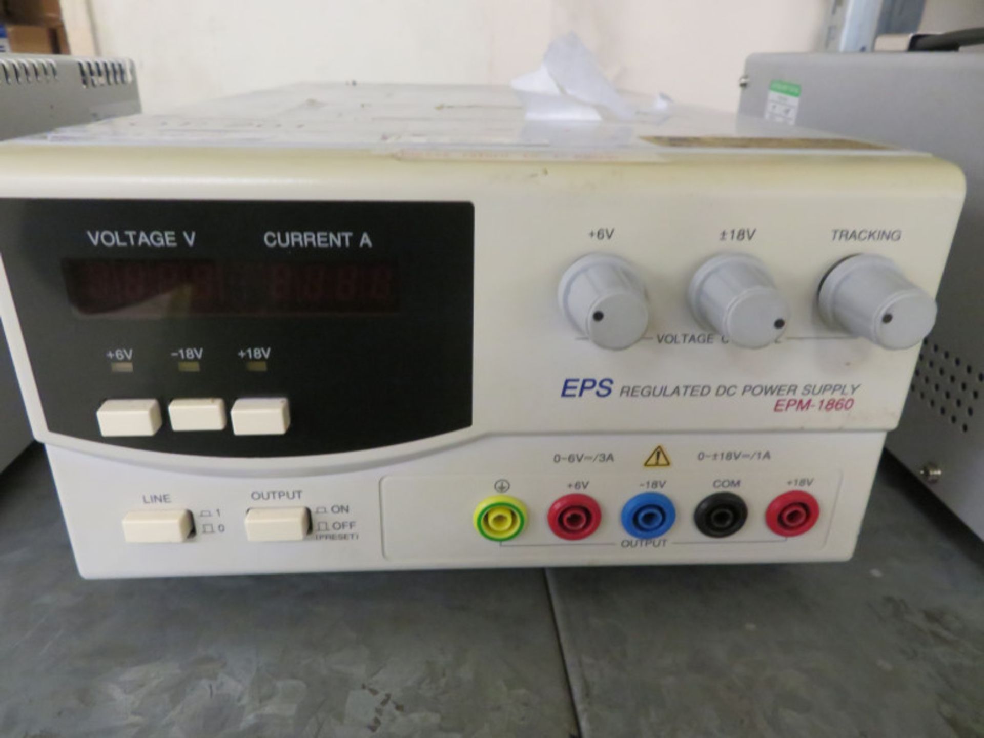 EPS EPM-1860 Regulated DC Power Supply - Image 2 of 2