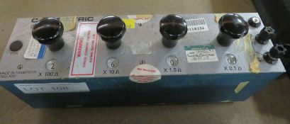 Cammetric Decade Resistance Box (Damage - See Pictures)