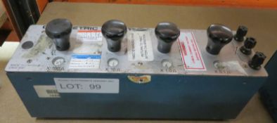 Cammetric Decade Resistance Box