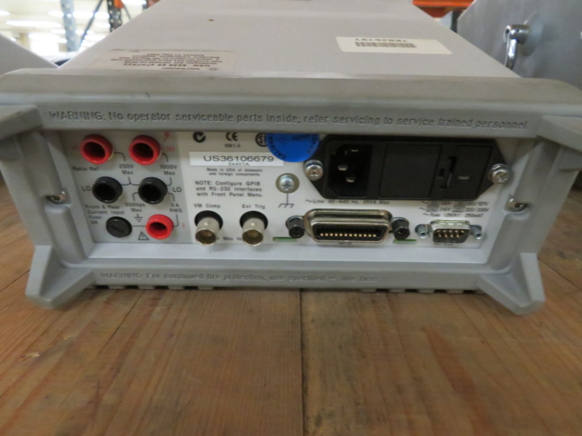 Agilent 34401A 6 1/2 Digit Multimeter - Image 2 of 3