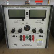 Farnell XA35-2T Dual Output Power Supply (No front cover & Damage as seen in pictures)