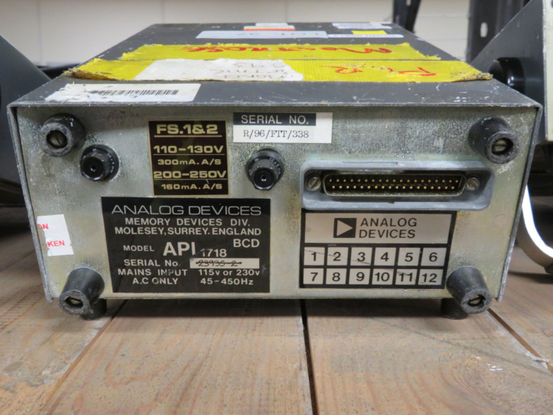 Memory Devices API 1718 Angle Position Indicator - (Damage to buttons as seen in pictures) - Image 4 of 4