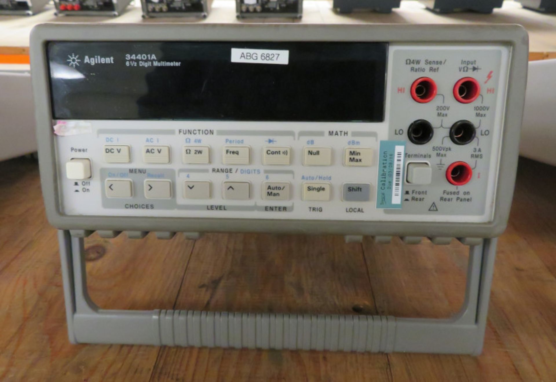 Agilent 34401A 6 1/2 Digit Multimeter