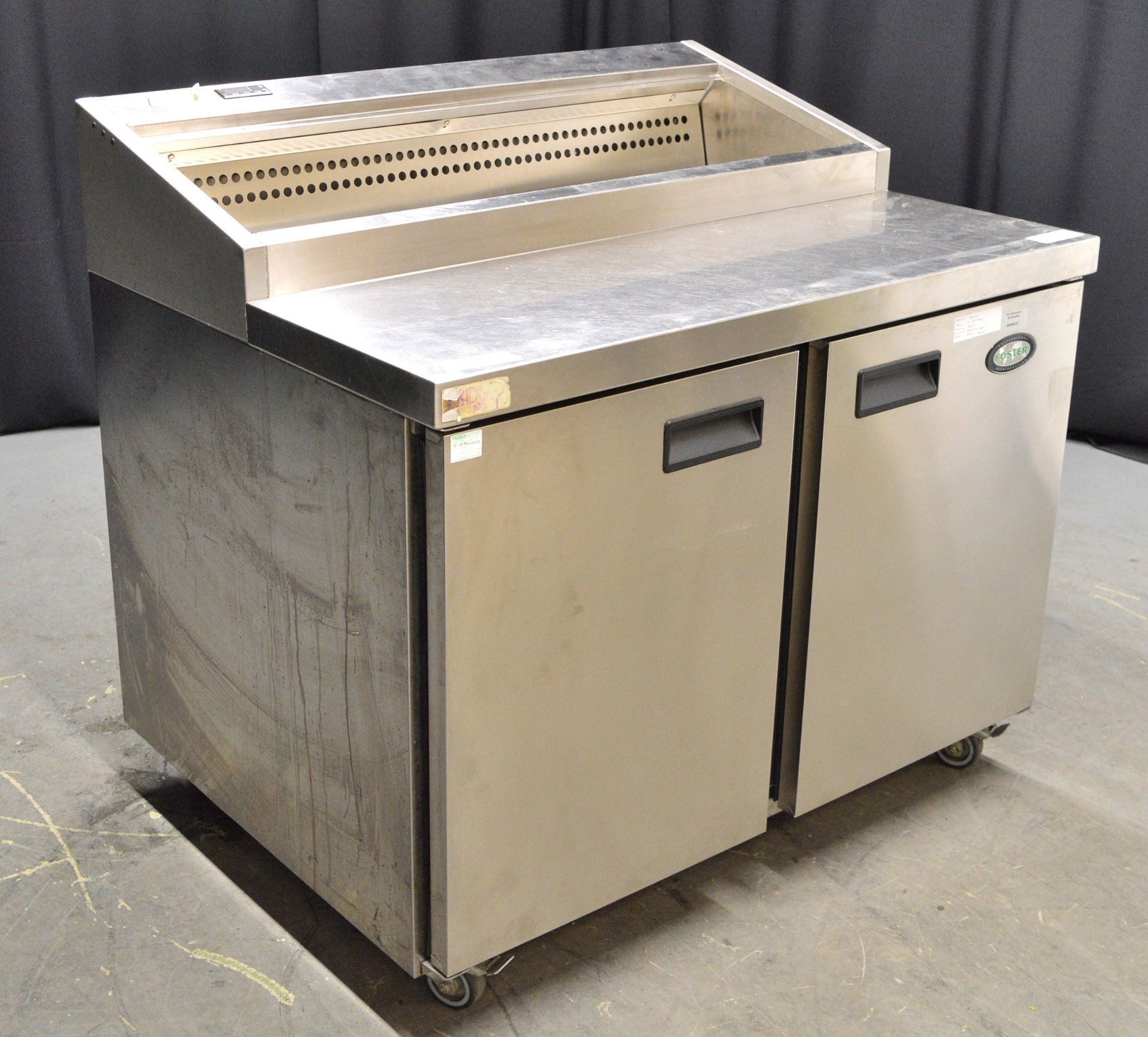 Foster FPS2HR 2 Door Refrigerated Preparation Counter - Image 2 of 8