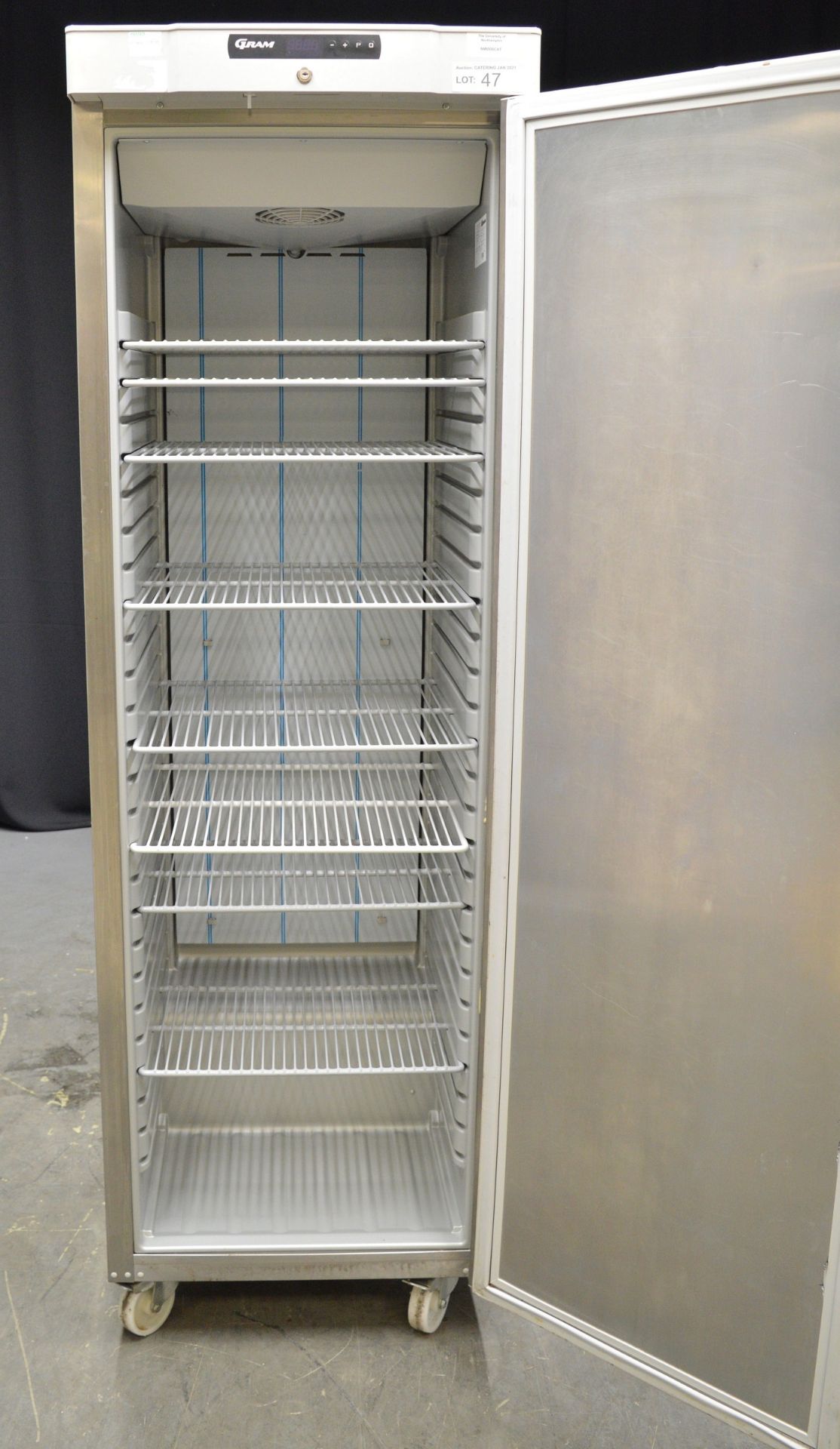 Gram F410 RG C 6N Stainless Steel Upright Freezer - Image 5 of 6