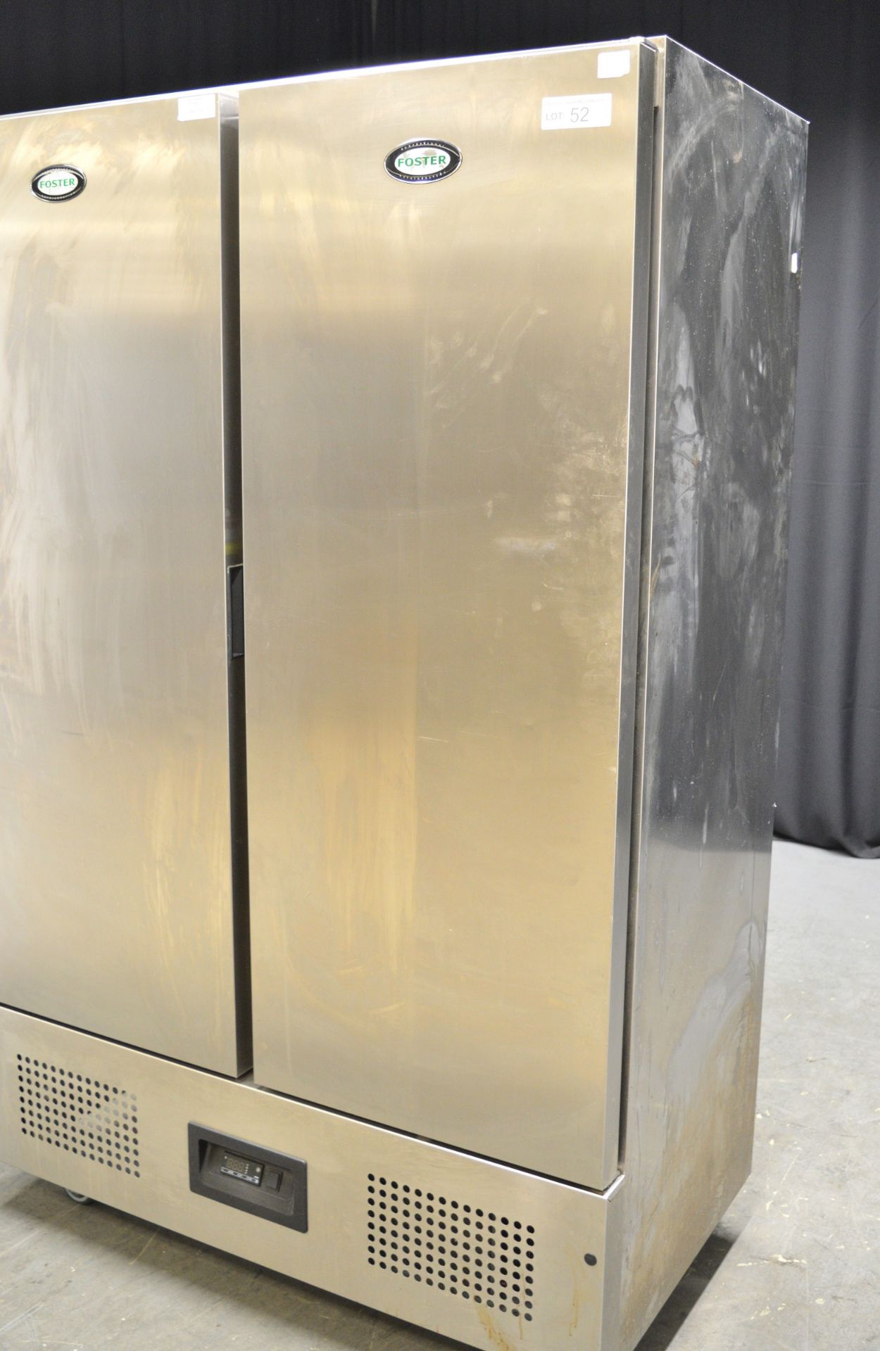 Foster FSL800H Double Door Stainless Steel Refrigerator - Image 3 of 7