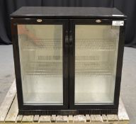 Polar Refrigeration GL002-03 Double Door Undercounter Refrigerator