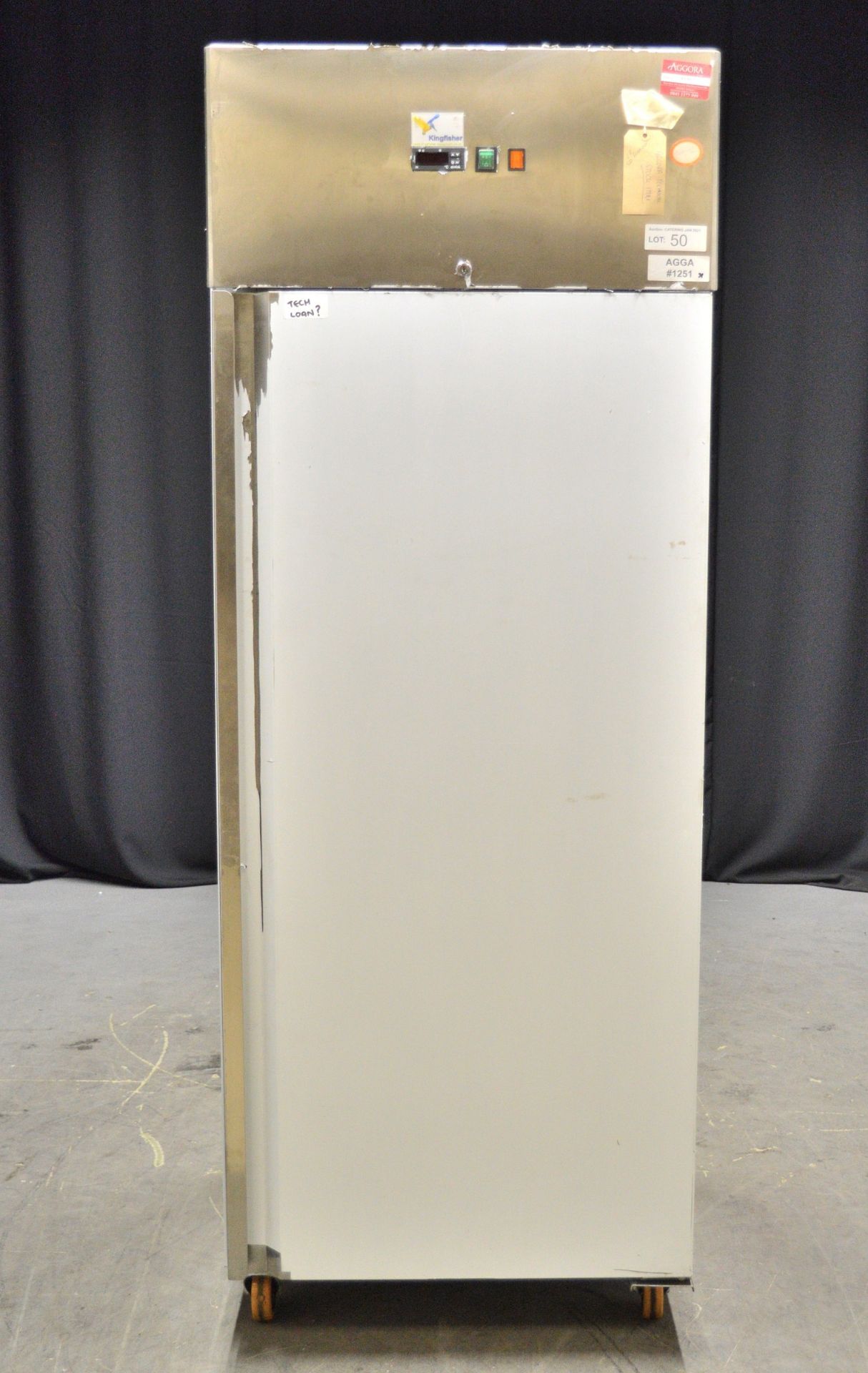 Kingfisher GN650BT Stainless Steel Freezer