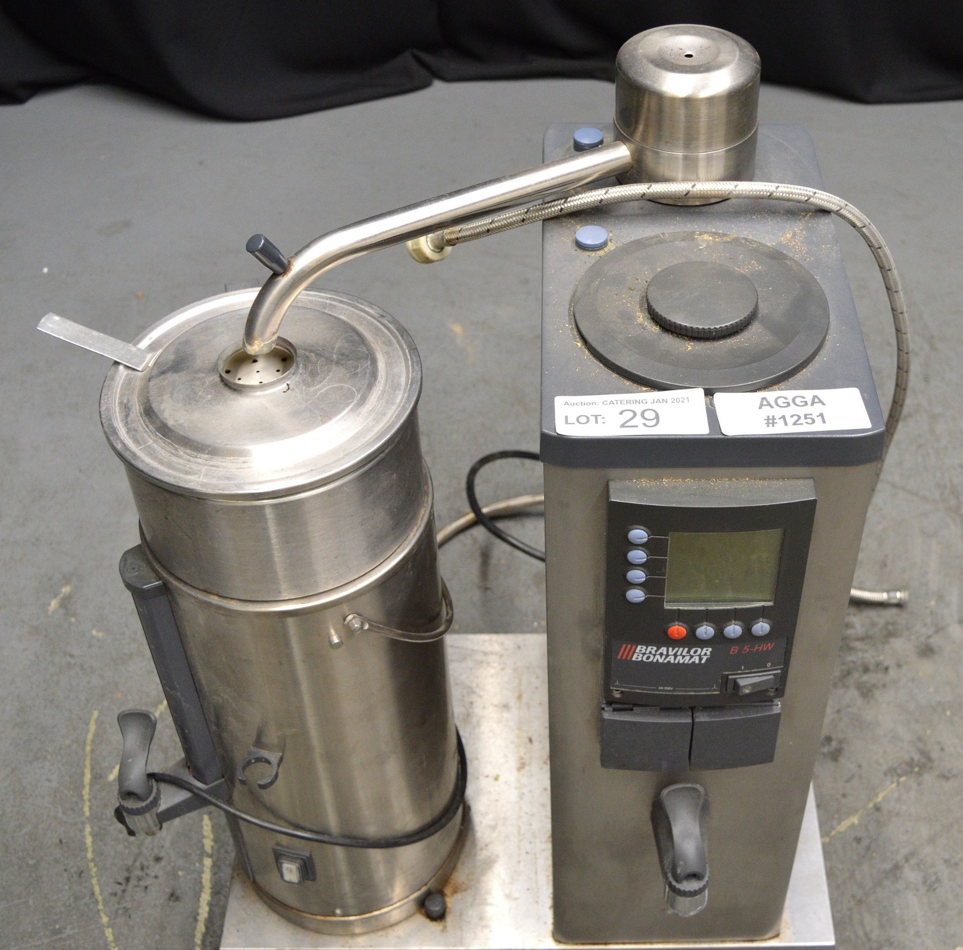 Bravilor Bonamat B 5-HW Bulk Coffee Brewer with Coffee Urn - Image 5 of 7