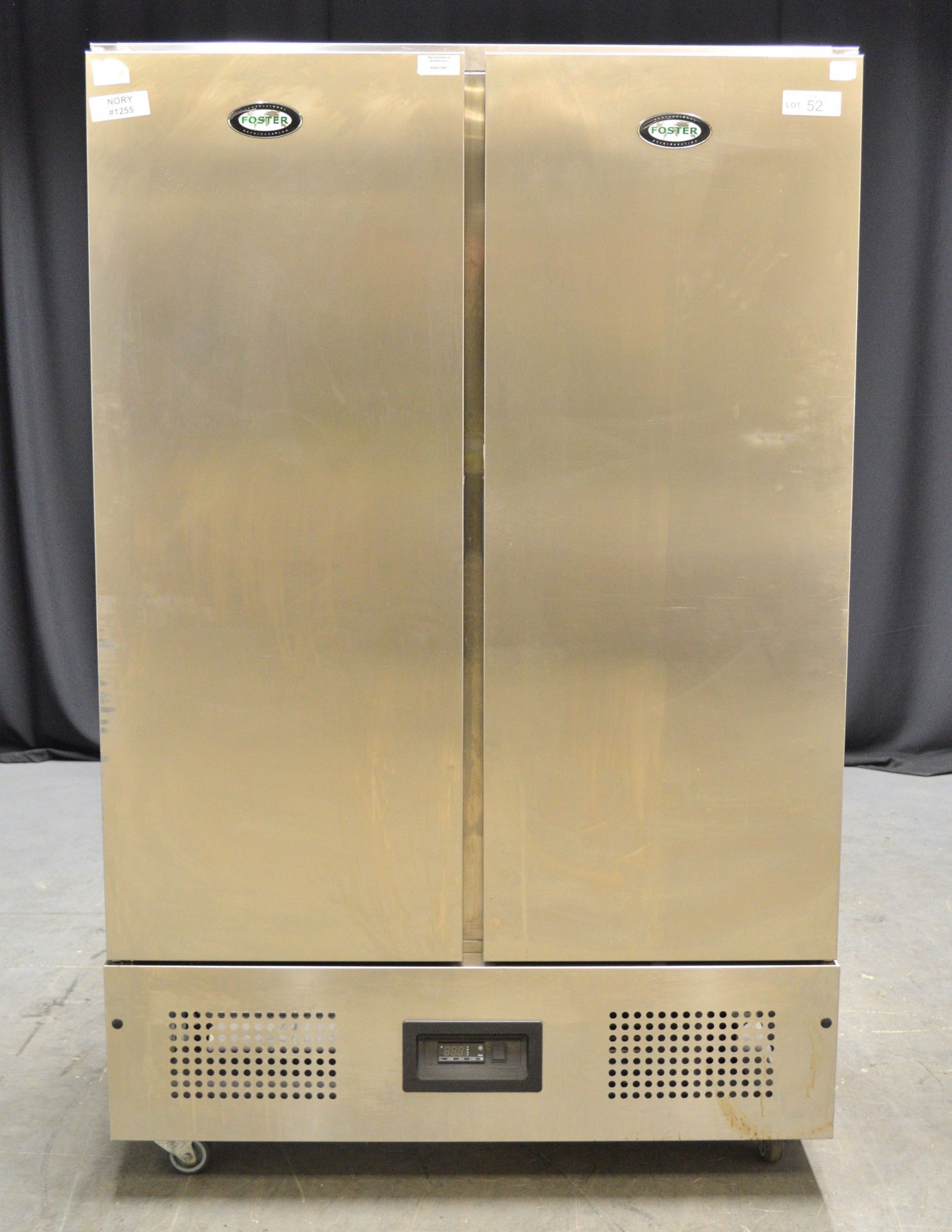 Foster FSL800H Double Door Stainless Steel Refrigerator