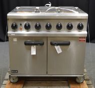 Lincat OE7008 6 Plate All Electric Range Oven - 440v