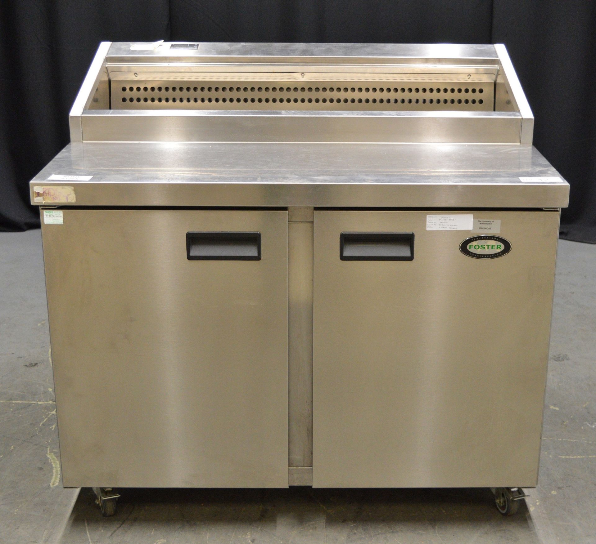 Foster FPS2HR 2 Door Refrigerated Preparation Counter