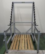 Technogym Model Isotonic Line Squat Rack.