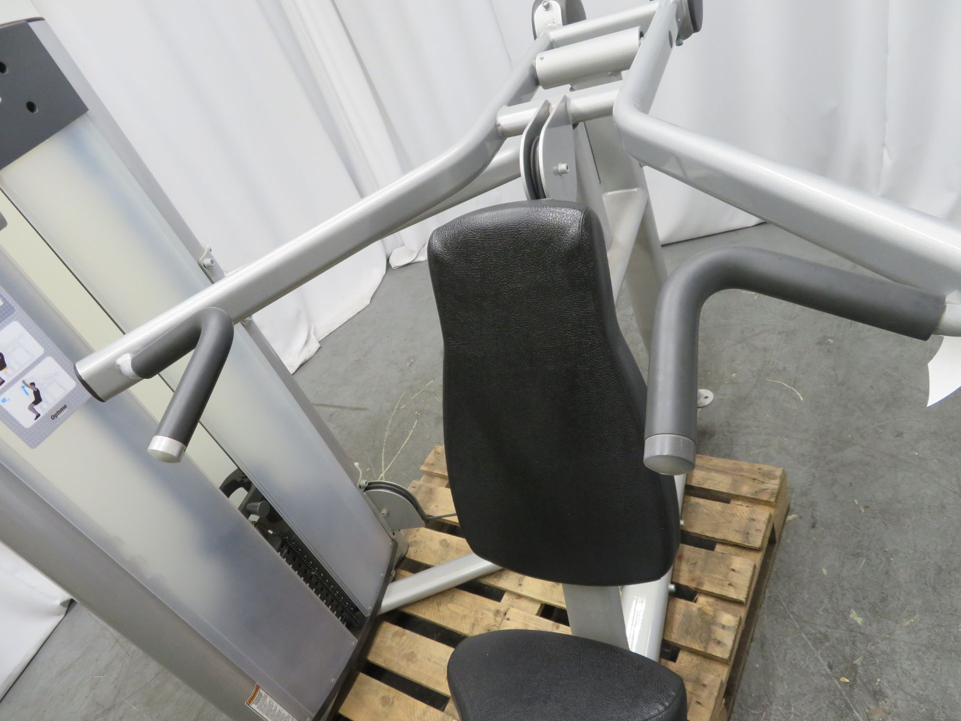 Life Fitness Model CS Frame Box Shoulder Press. - Image 4 of 8