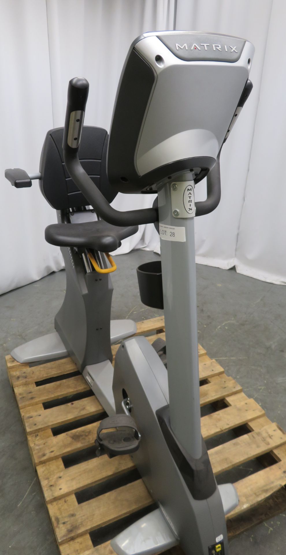 Matrix H3x Hybrid Exercise Bike. - Image 3 of 9