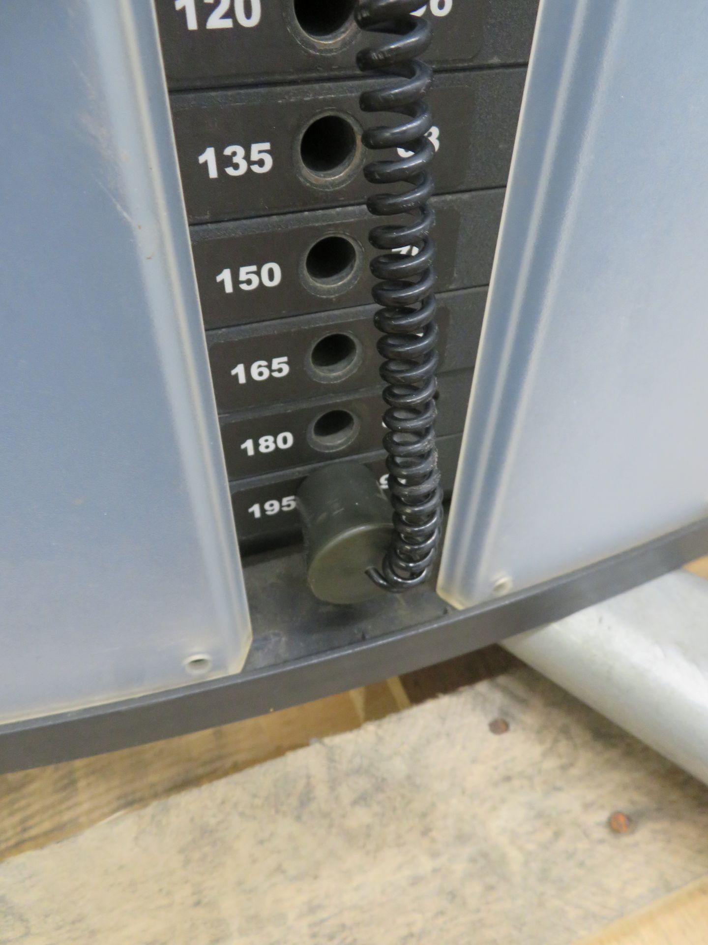 Life Fitness Model OS Frame Box Latt Pulldown. - Image 6 of 9