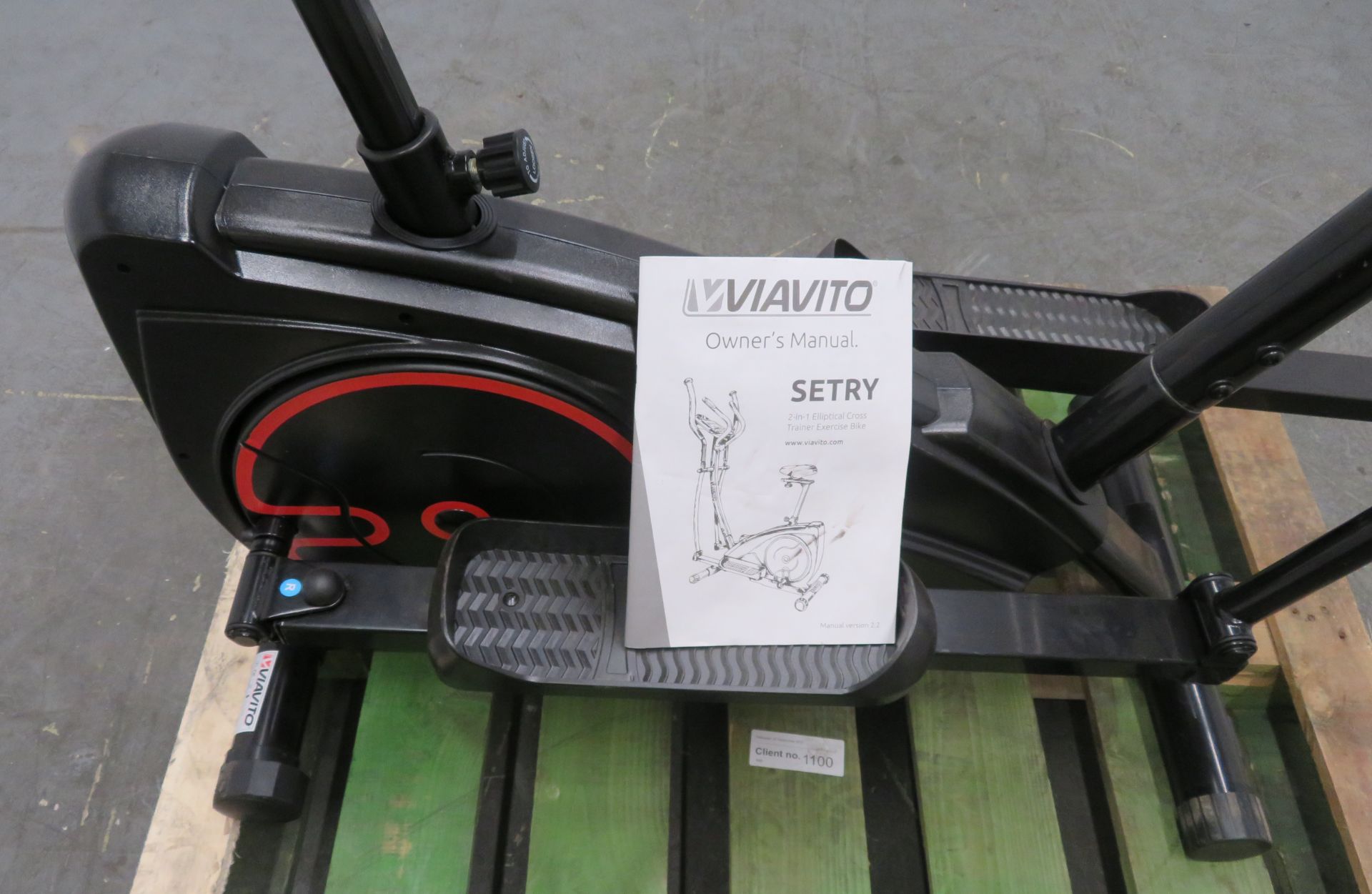 Viavito Setry 2 In 1 Bike + Cross Trainer. - Image 3 of 7