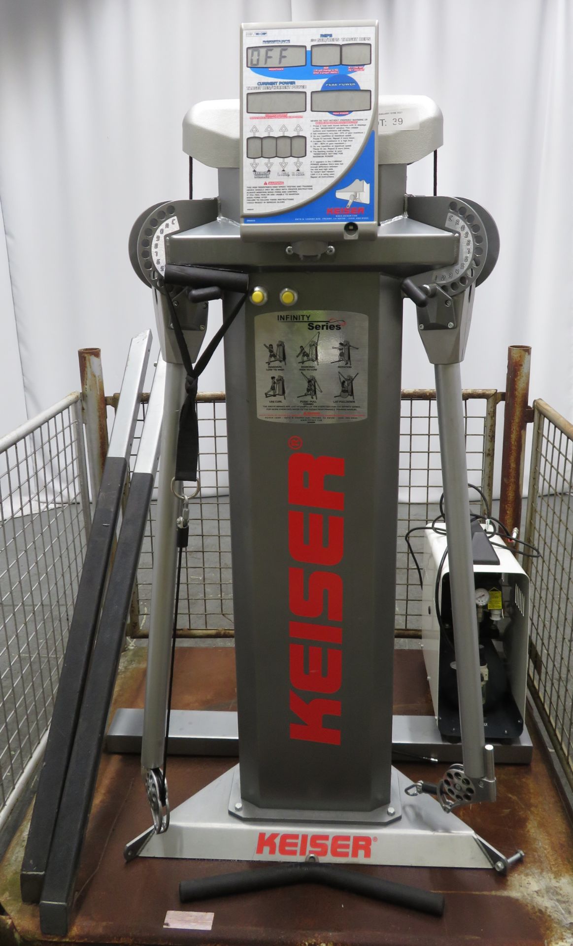 Keiser Infinity Series Functional Trainer.