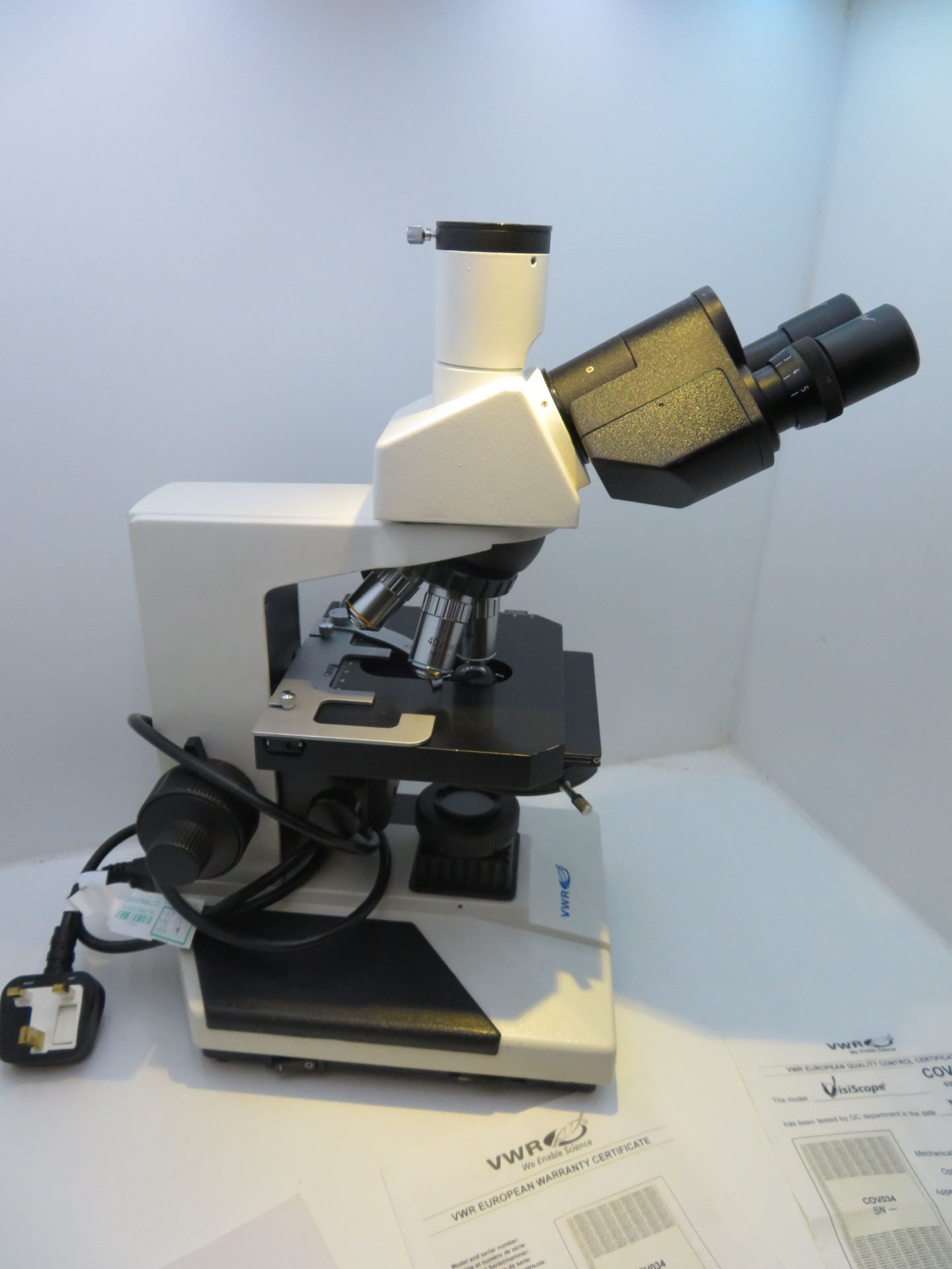 VWR VisiScope TR300 Scientific Microscope. - Image 8 of 8