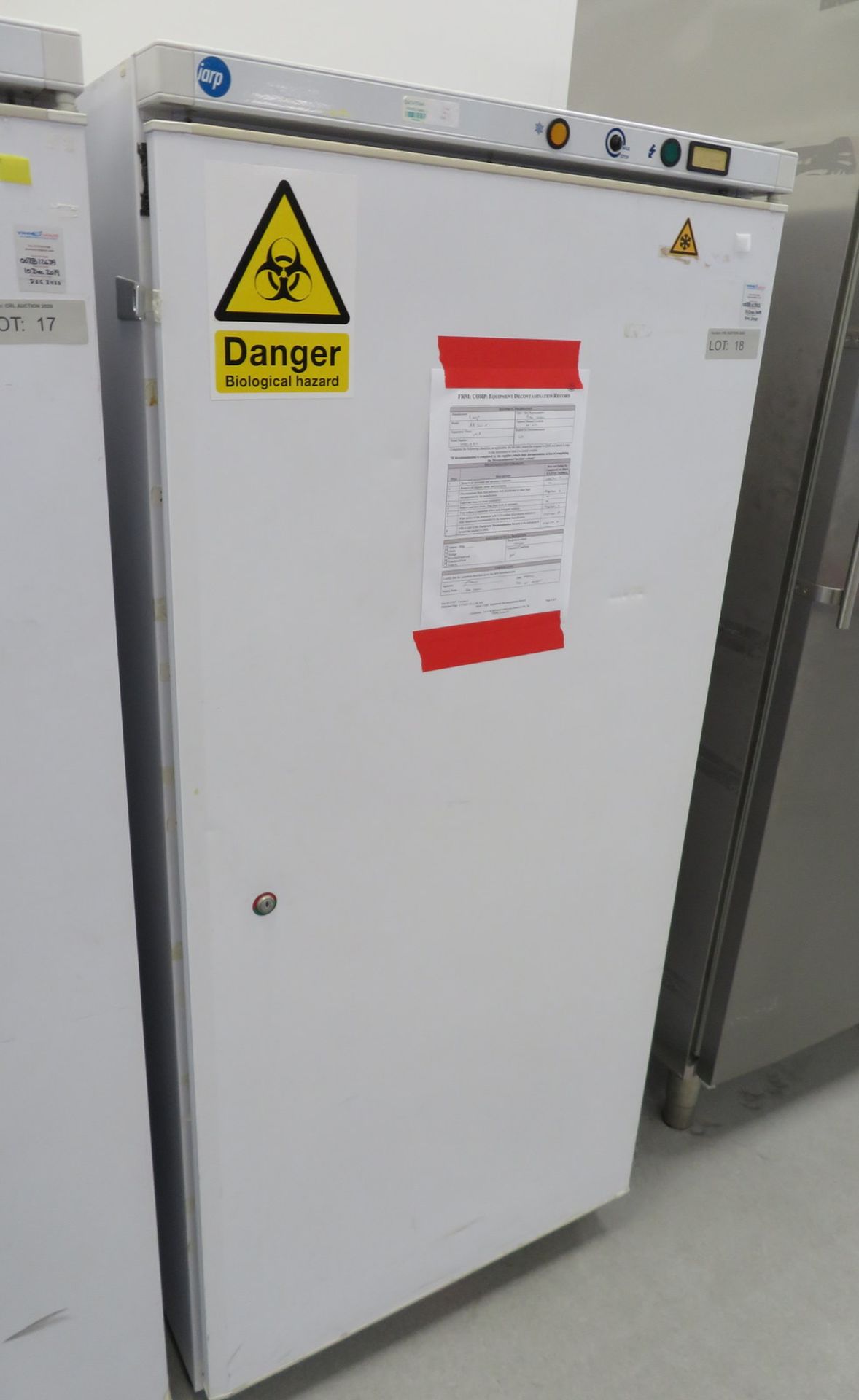 Iarp AB 500N Laboratory Freezer. -14'c -24'c Range. - Image 2 of 6