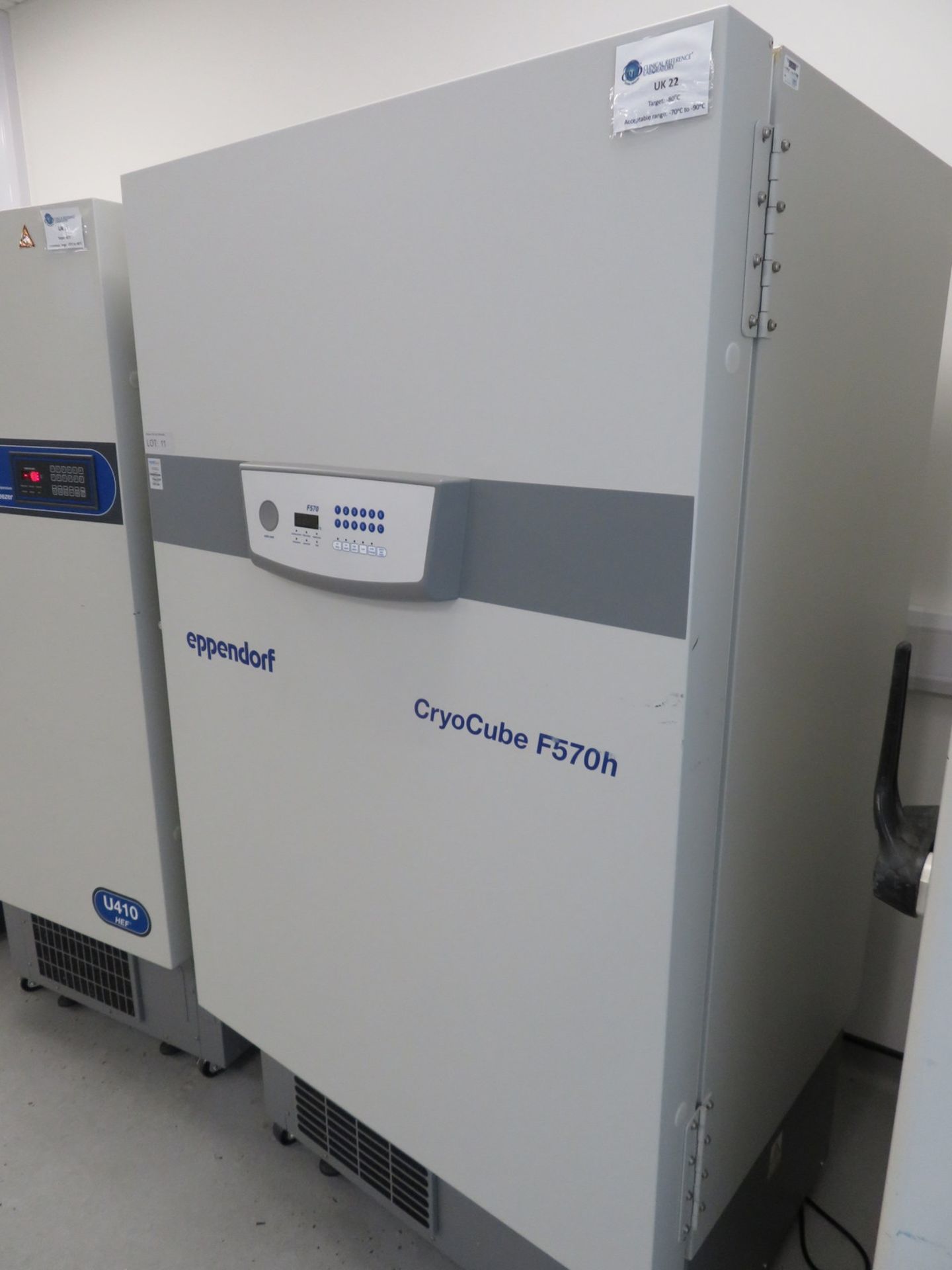 Eppendorf Cryo Cube F570h Ultra -Low Temperature Freezer. -86'c Range. - Image 3 of 8