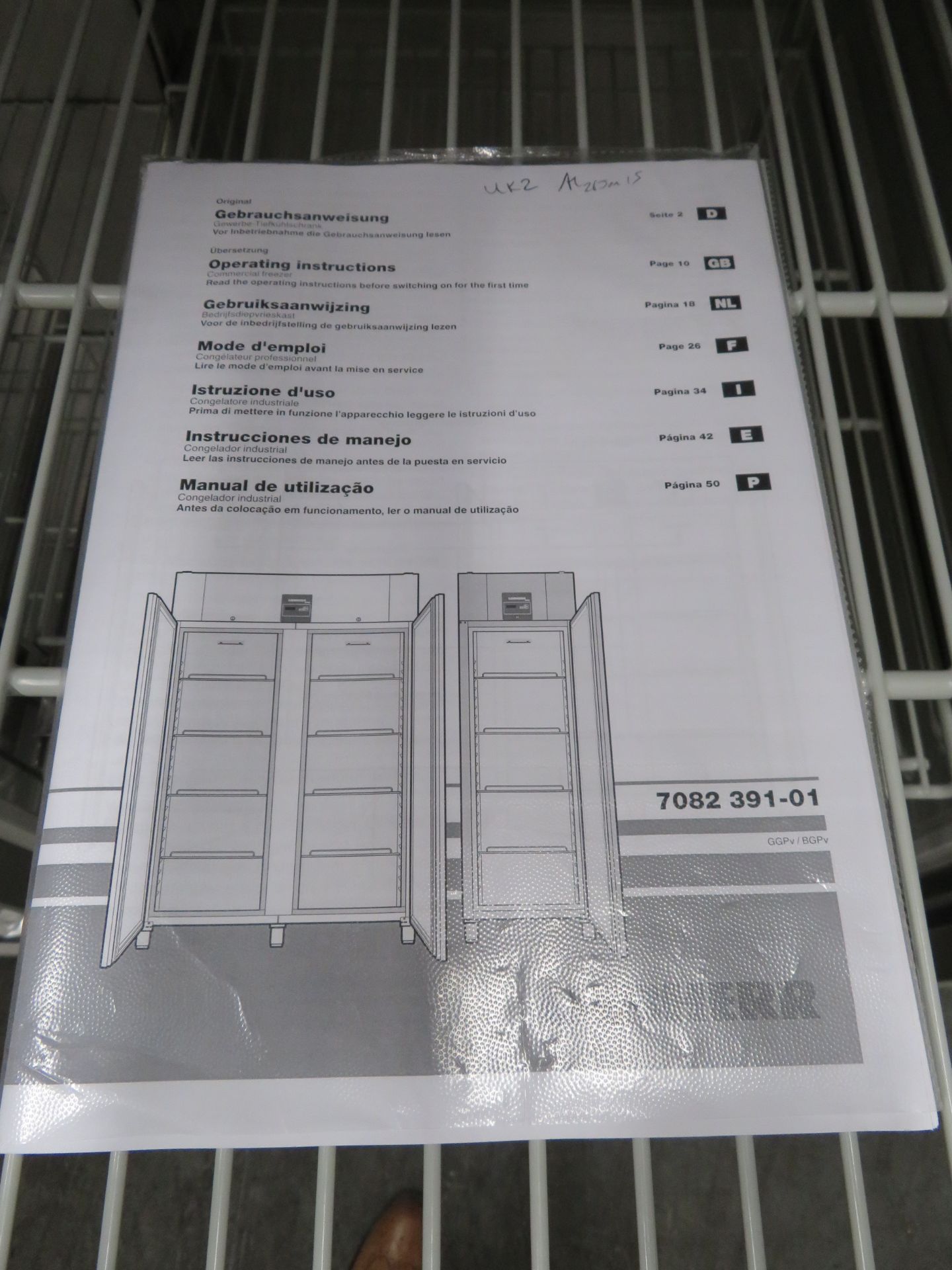 Liebherr ProfiLine GGPv 1470 Double Door Laboratory Freezer. - Image 6 of 9