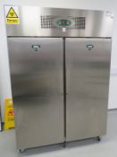 Foster EPROG1350H Commercial Double Door Fridge.