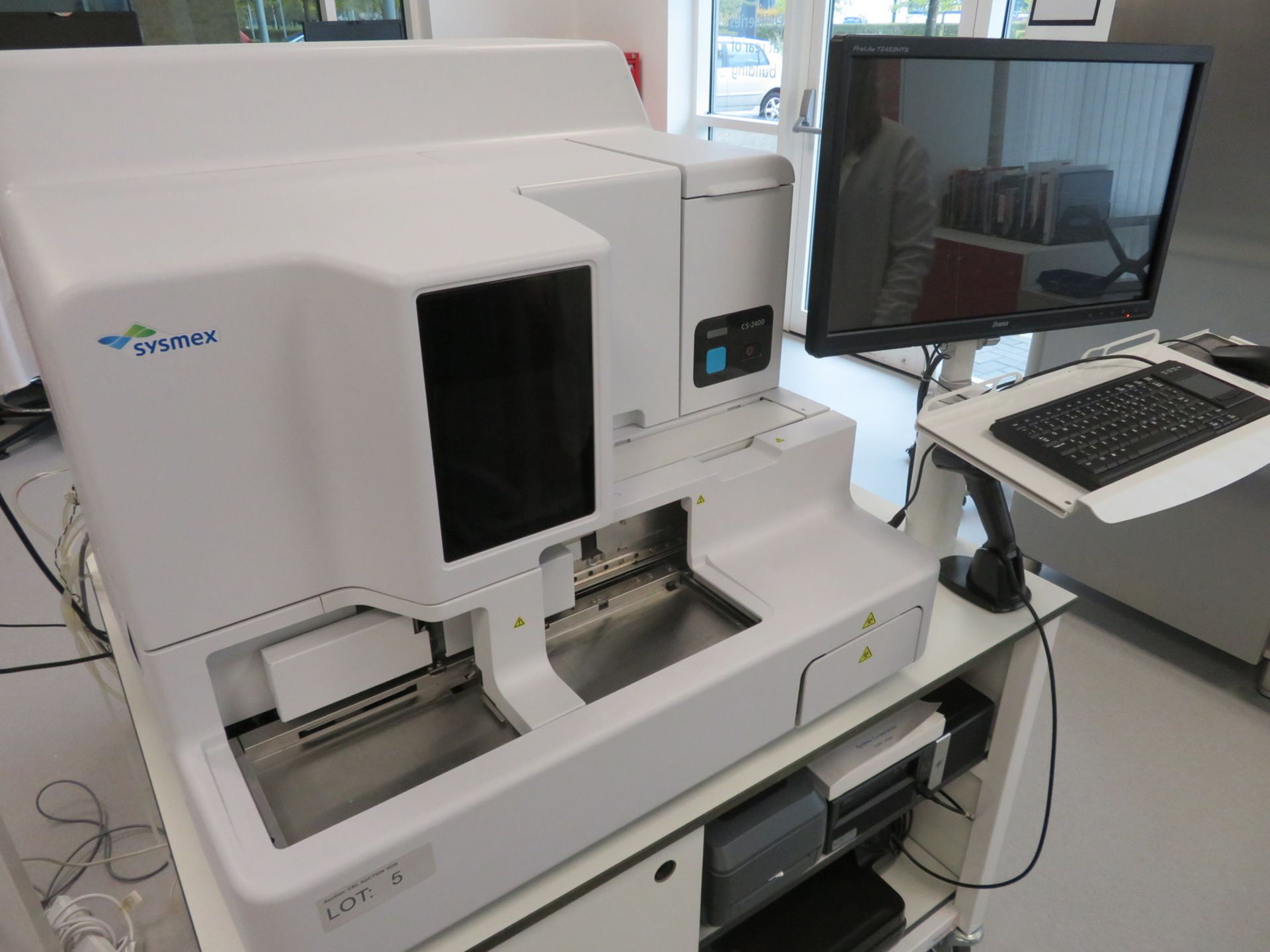 Sysmex CS-2400 High Performance Automated Coagulation Analyzer & Various Accessories. - Image 5 of 29
