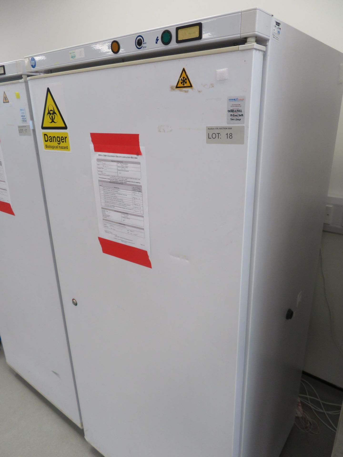 Iarp AB 500N Laboratory Freezer. -14'c -24'c Range. - Image 3 of 6