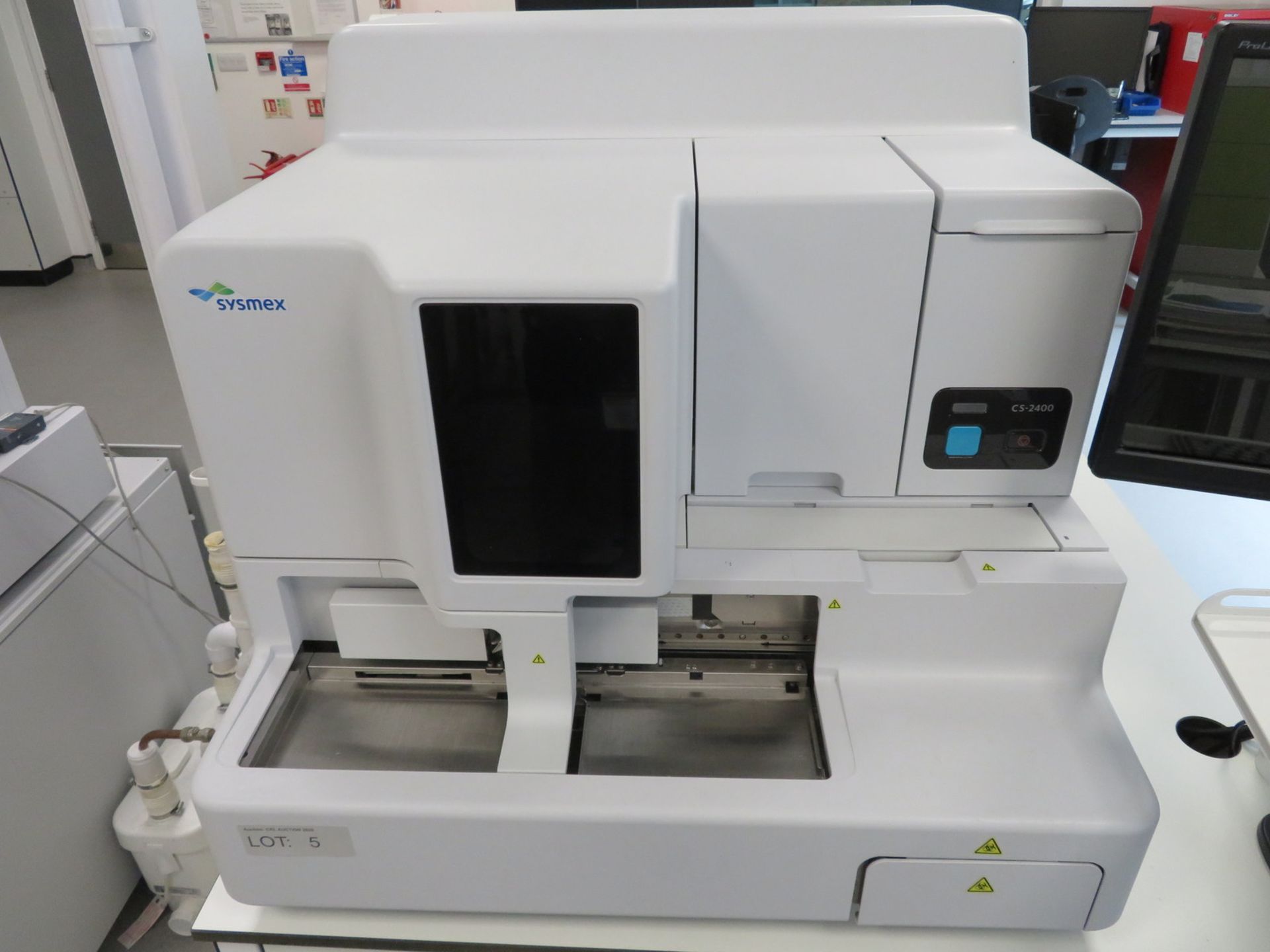 Sysmex CS-2400 High Performance Automated Coagulation Analyzer & Various Accessories. - Image 6 of 29