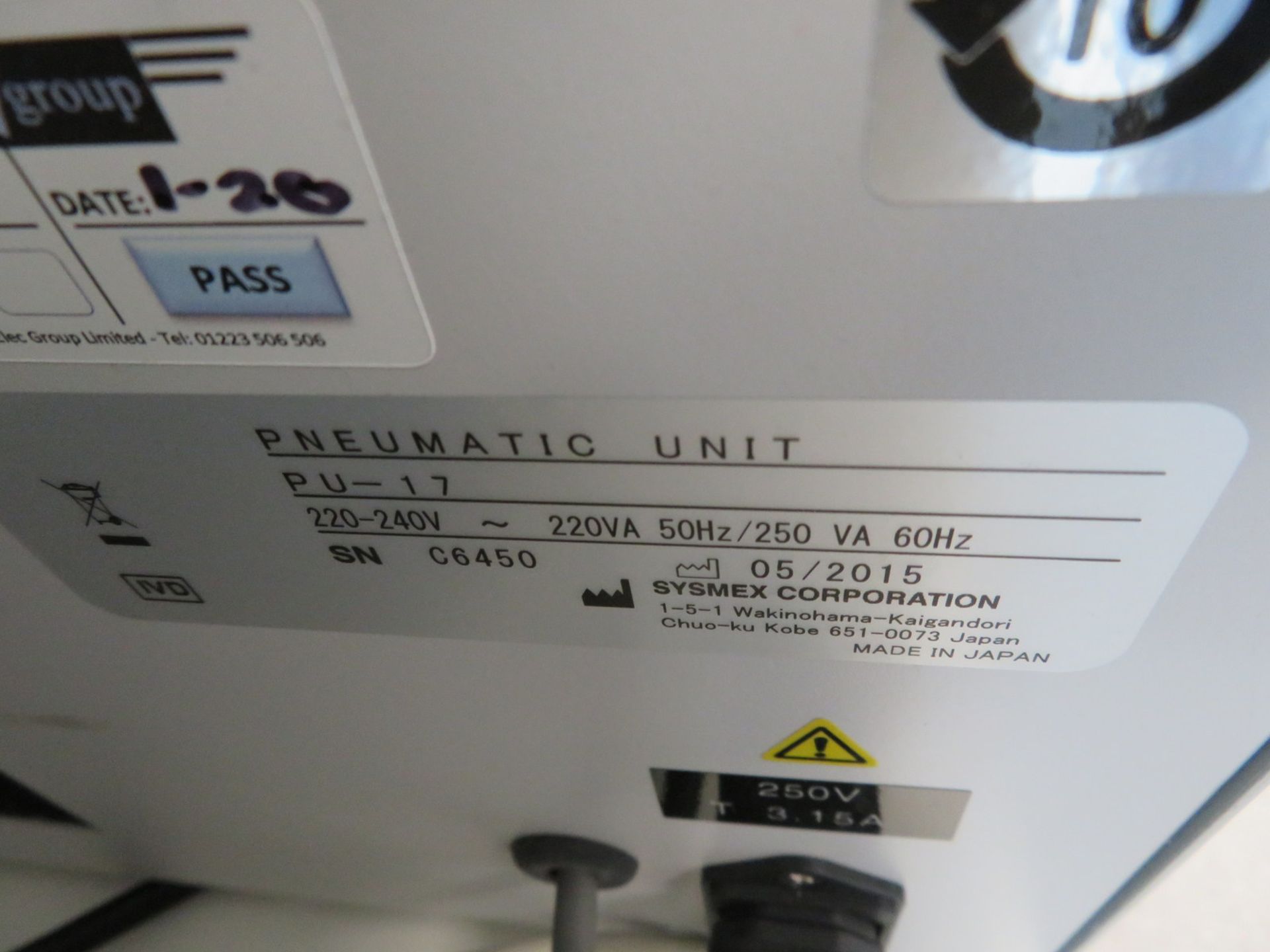 Sysmex CS-2400 High Performance Automated Coagulation Analyzer & Various Accessories. - Image 16 of 29