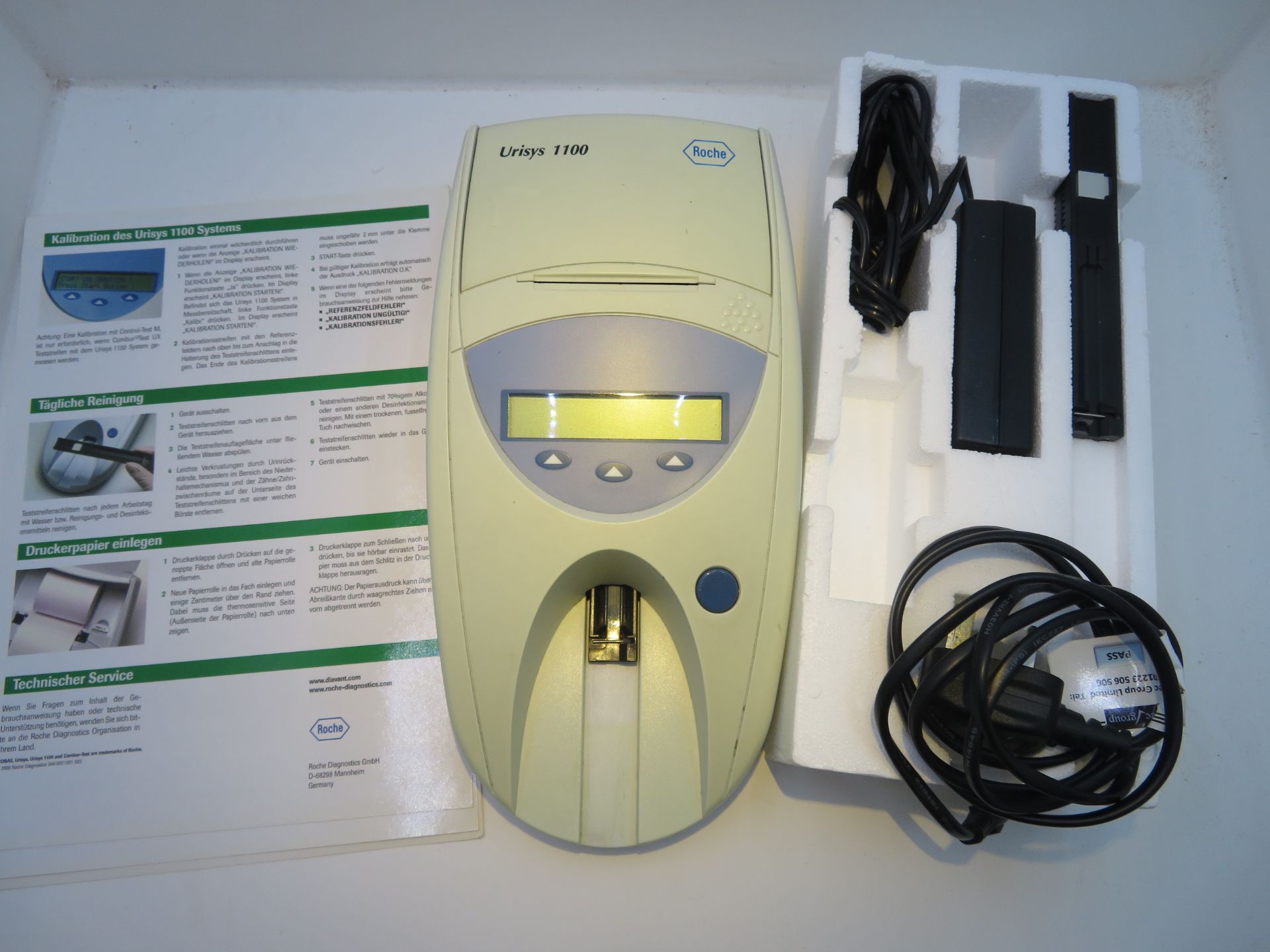 Roche Urisys 1100 Urine Analyzer. Serial Number: UX09627568. - Image 2 of 6