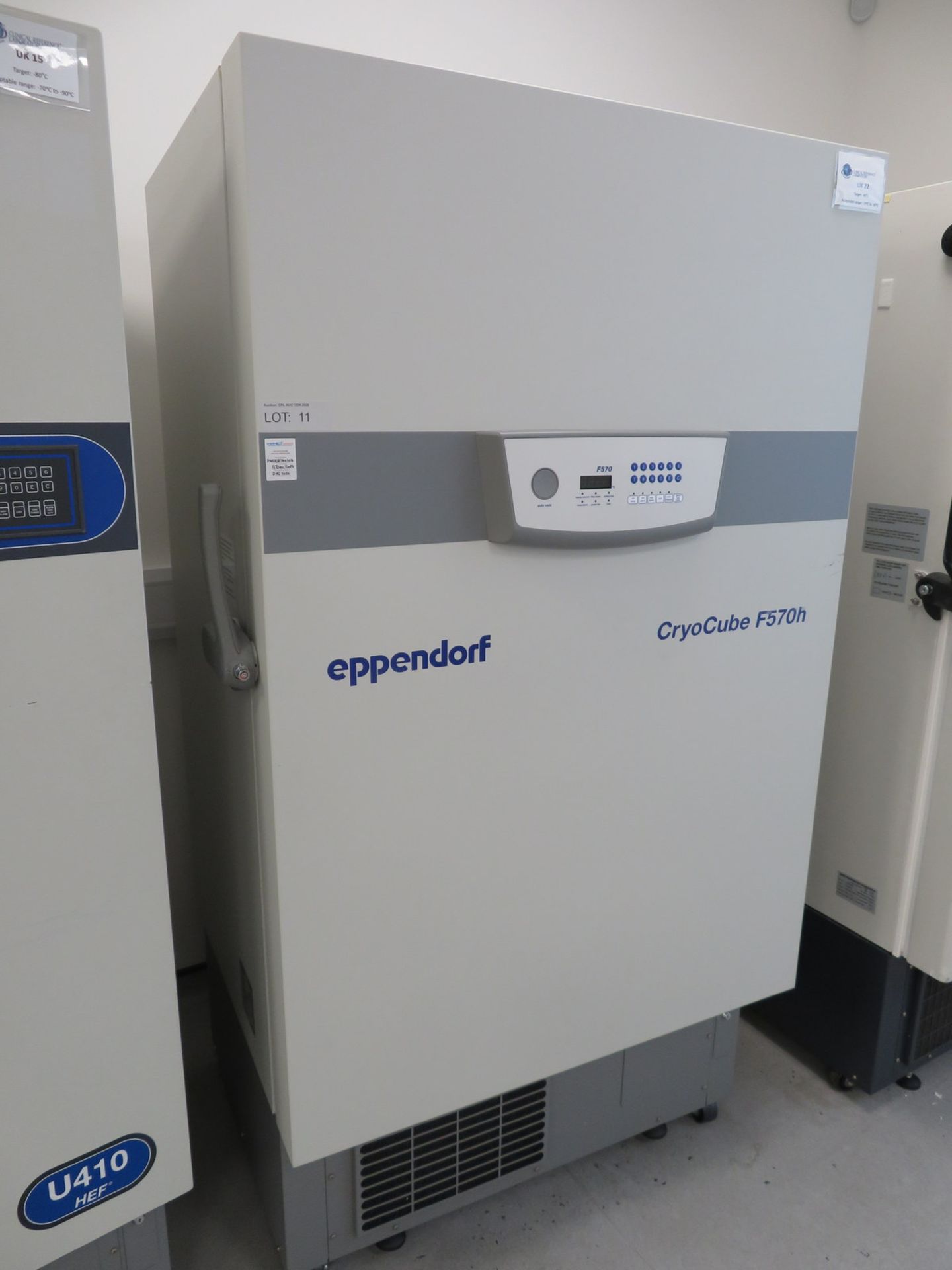 Eppendorf Cryo Cube F570h Ultra -Low Temperature Freezer. -86'c Range. - Image 2 of 8