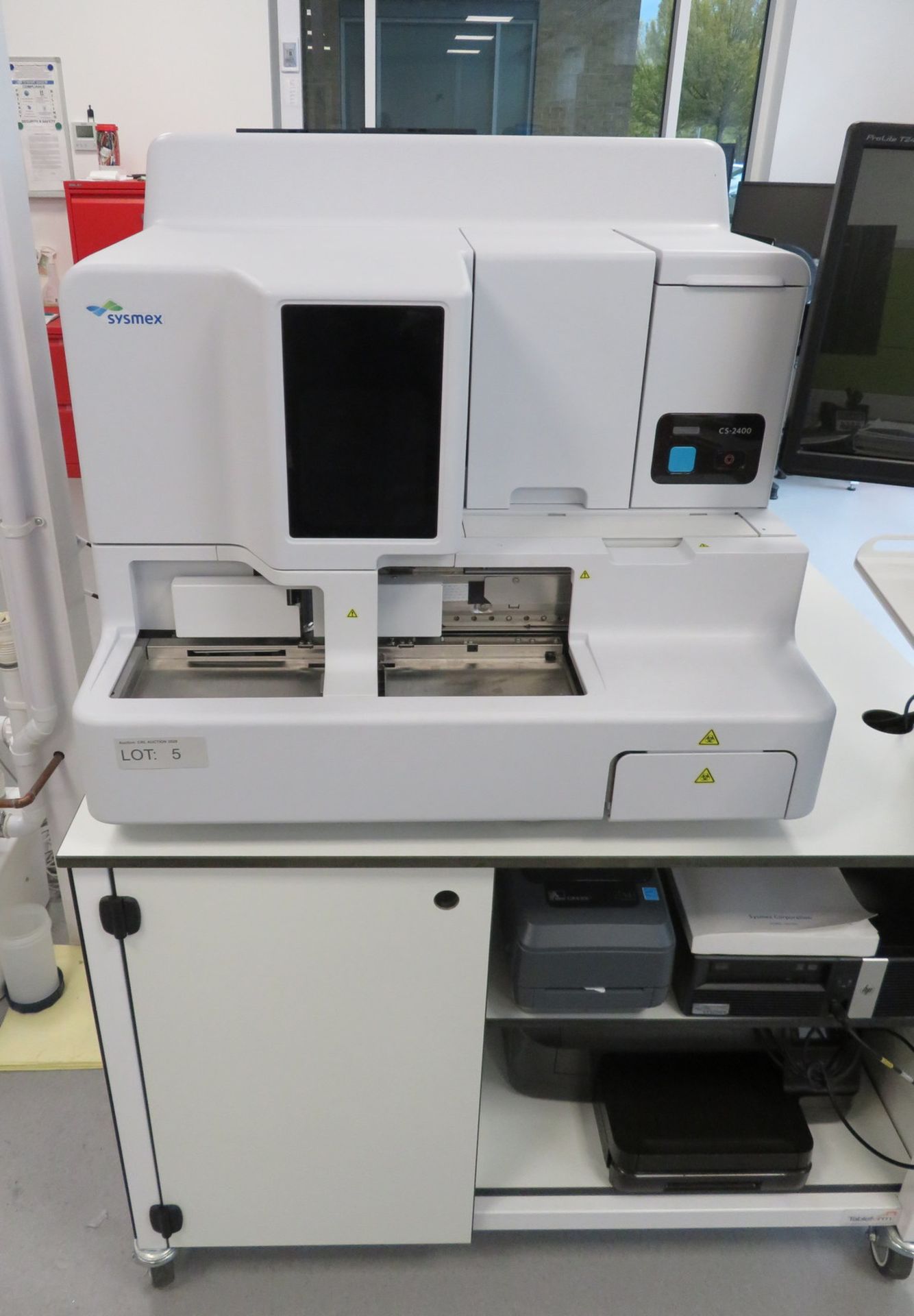 Sysmex CS-2400 High Performance Automated Coagulation Analyzer & Various Accessories. - Image 2 of 29