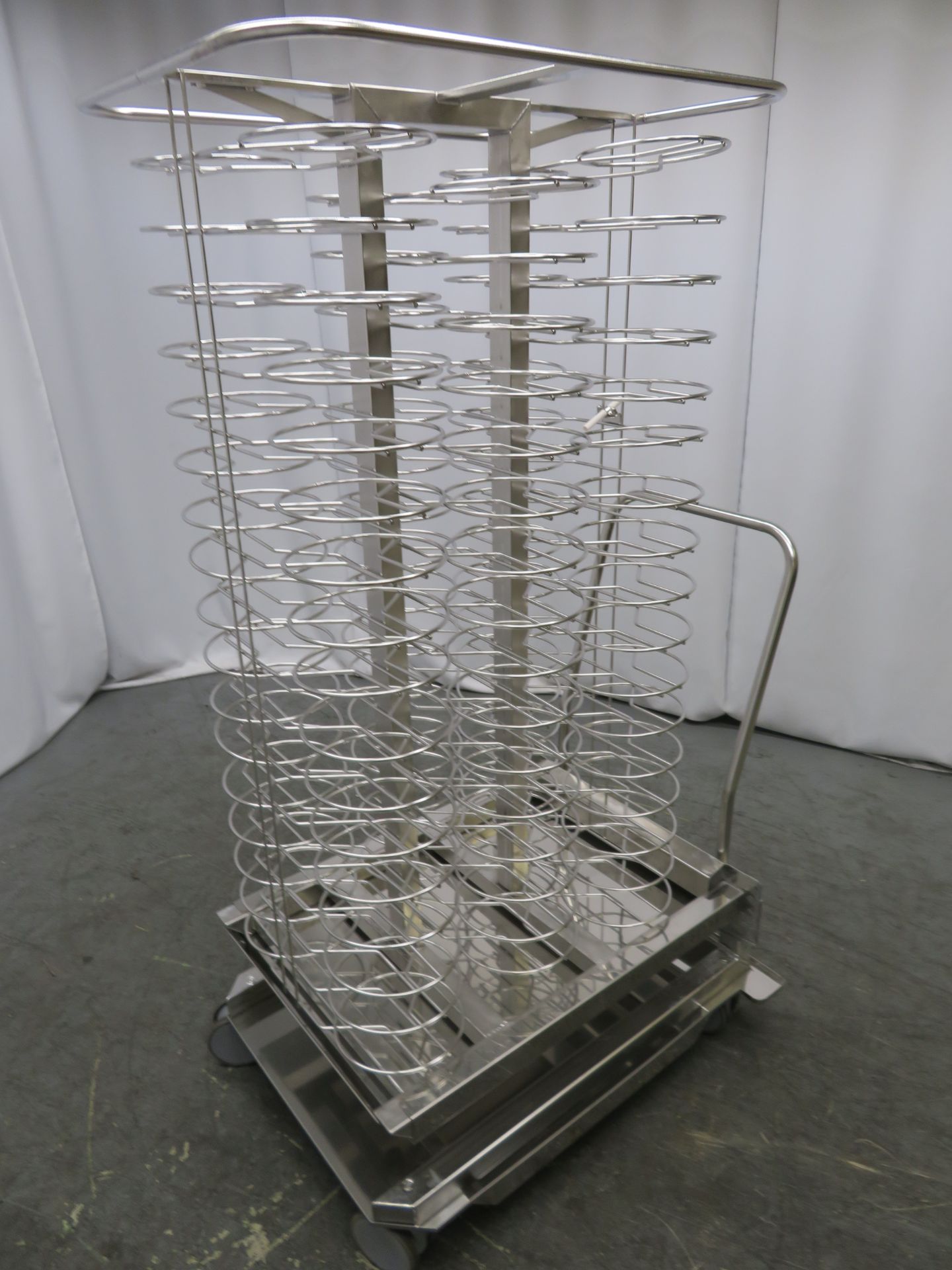 Rational 60.22.109 mobile plate rack for finishing. For model 202. - Image 3 of 7