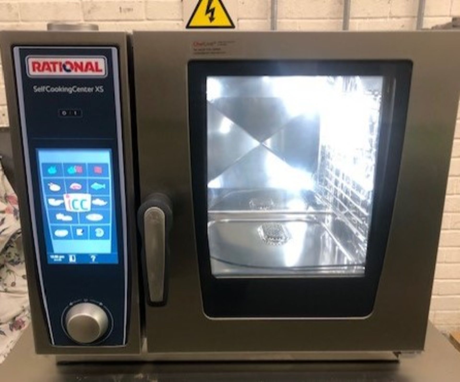 Rational SCC XS Self Cooking Centre 6 grid combi oven with stand. 2017. Ex Demo. Tested and working. - Image 12 of 12