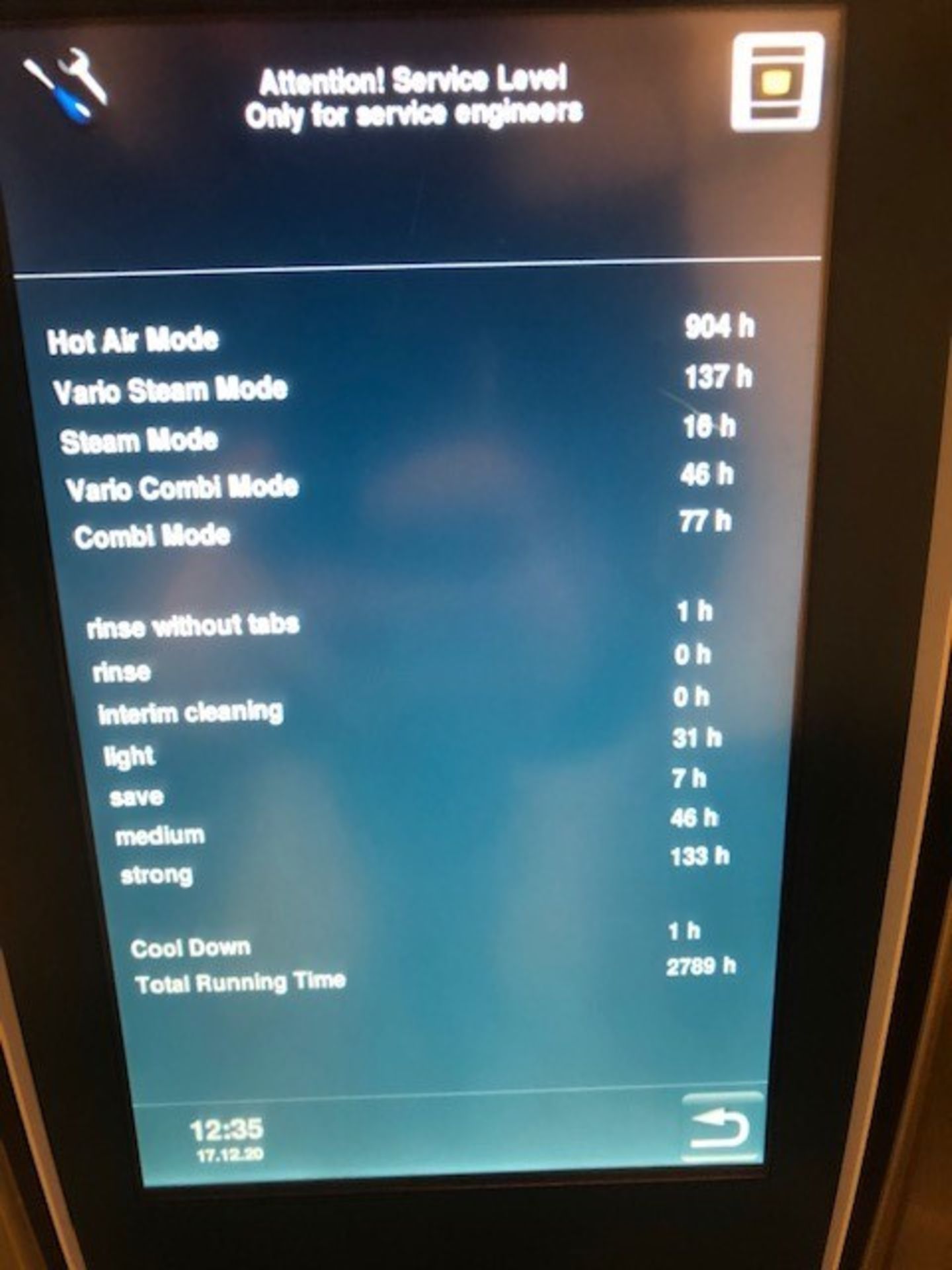 Rational SCCWE101 10 grid combi oven with stand. 2017 model. Ex Demo. Tested and working. - Image 12 of 13