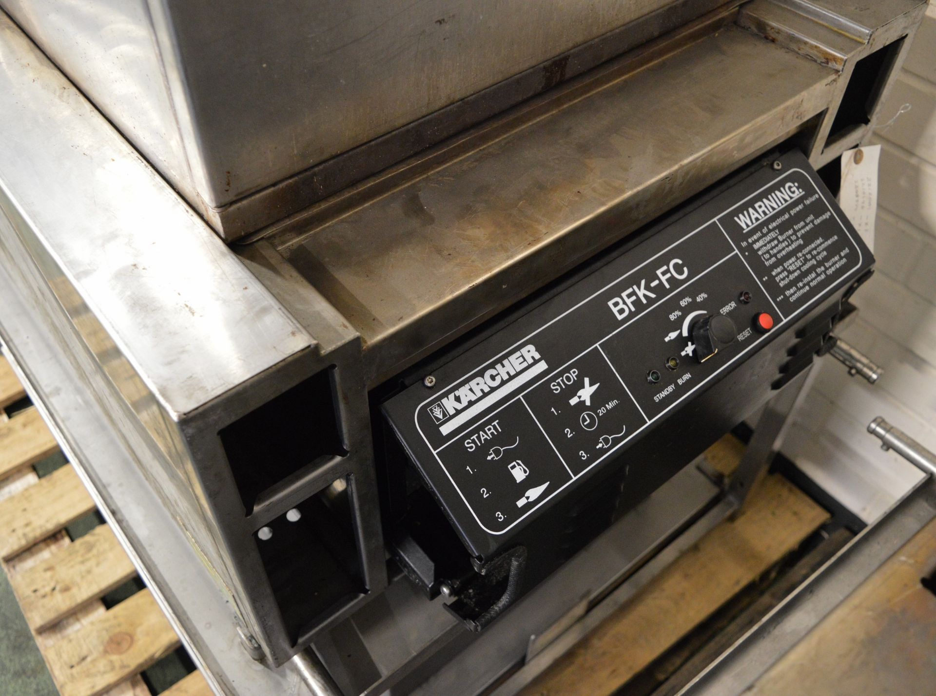 Karcher St/Stl Cooker Stand Set, Baking and Roasting Oven W 650 D 500 H 740mm, Karcher BFK - Image 4 of 5