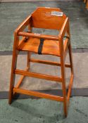 Bolero Wooden High Chair