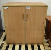 2 Door Cabinet - L950 x D525 x H1000mm