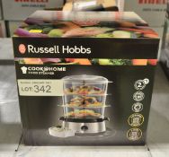 Russell Hobbs cook at home 3 tier steamer