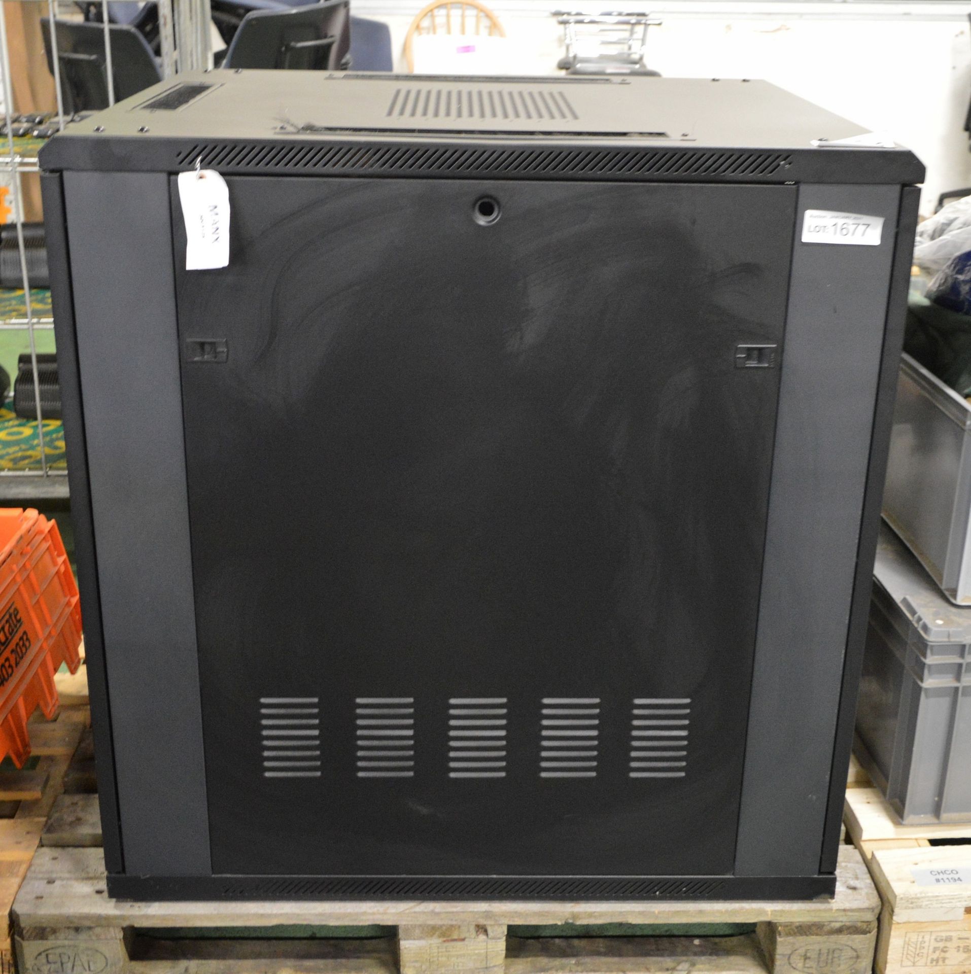 Black Metal IT Cabinet - 800 x 1000 x 1030mm