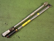2x Norbar 330 Torque Wrenches 45-250 ibf ft