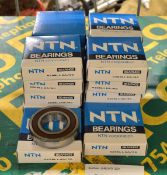 18x NTN 6208LUA Bearings