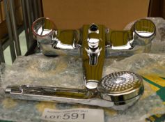 Bristan Club luxury Bath Shower Mixer Chrome Plated