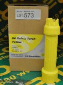 10x SA Safety torches yellow EX250/Y