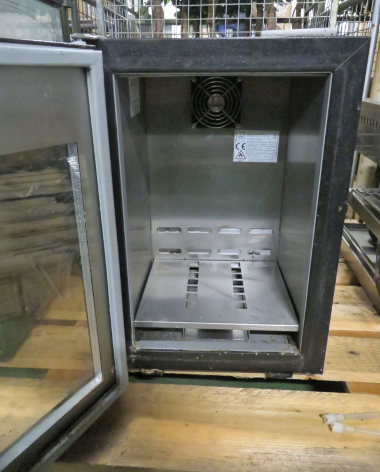 Osborne MM3M Single Glass Door Milk Chiller Cabinet - Image 3 of 3